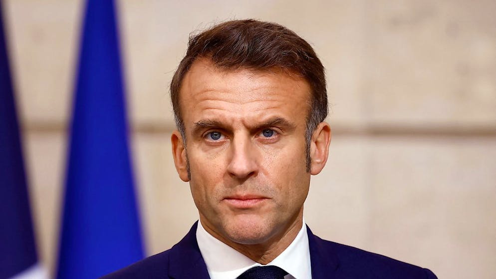 M. Macron, qui a enchaîné des réunions camp par camp ces derniers jours, a exprimé «sa volonté de ne pas dissoudre l'Assemblée nationale» d'ici 2027, a encore indiqué son son entourage (archives).
