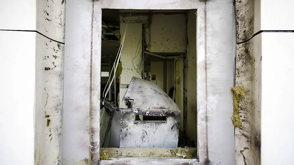 Si susseguono gli attacchi ai bancomat con esplosivi in Svizzera (foto d'archivio)