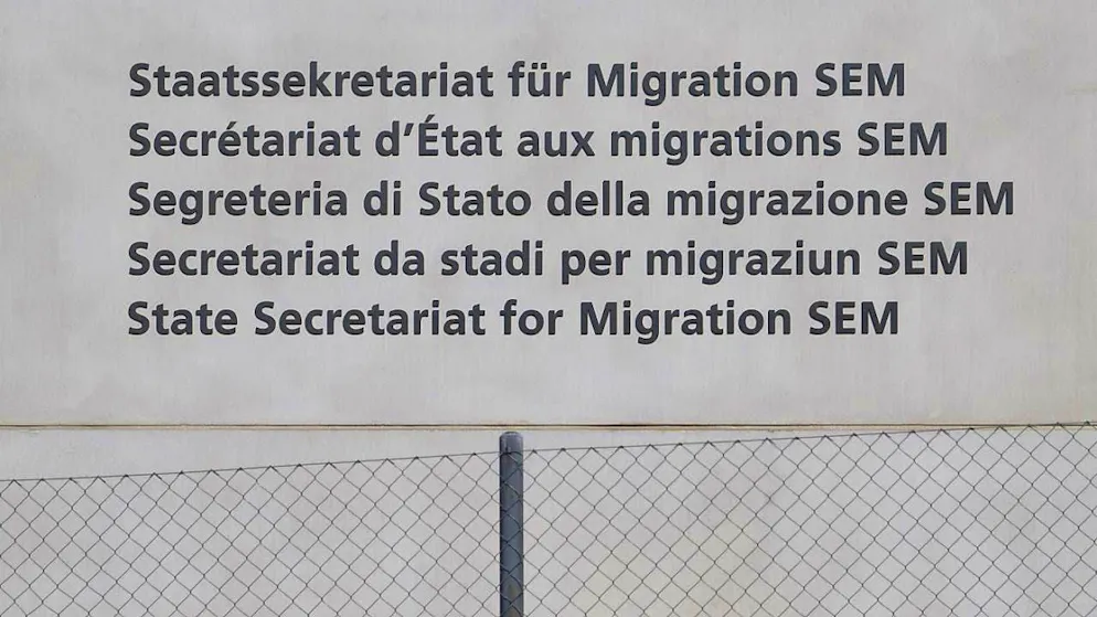 Switzerland is suspending asylum procedures for people from Syria with immediate effect. (symbolic image)