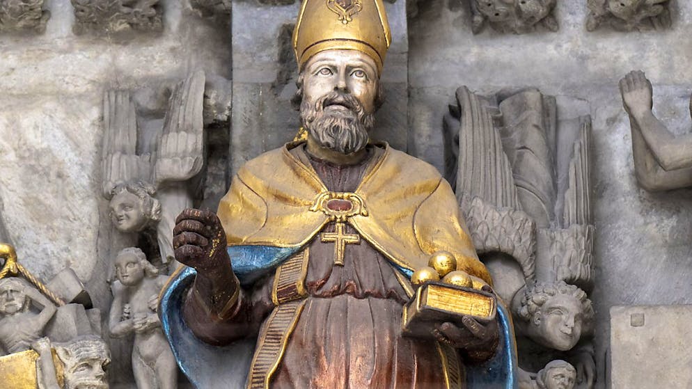 Il bastone della statua di San Nicolao è stato probabilmente rubato nel settembre del 2022