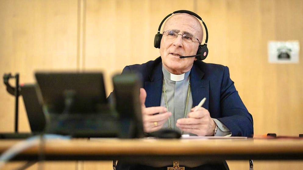 Bishop Joseph Maria Bonnemain personally fought for members on the phone.