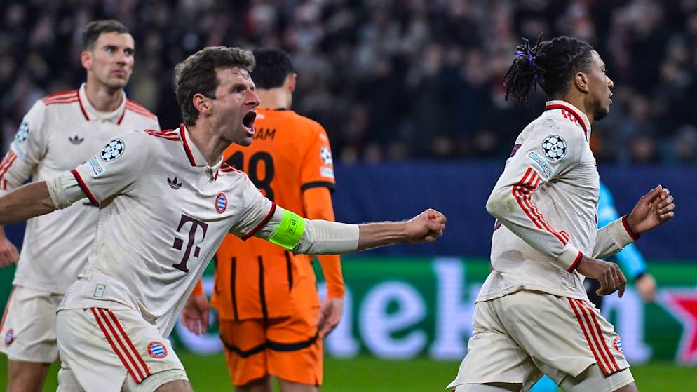 Real Madrid atmet auf, Leverkusen gewinnt Spitzenspiel - Gallery. Thomas Müller schoss kurz vor der Pause das 2:1 für den FC Bayern