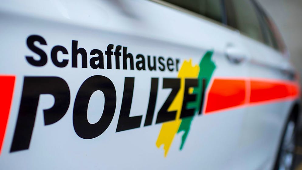 Die Schaffhauser Polizei rückte am Dienstag zu einem Raubüberfall aus. (Archivbild)