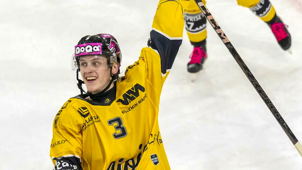 Anttoni Honka extends his contract with Ajoie for two more years ahead of schedule