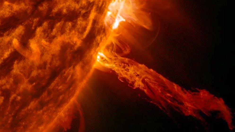 Un nuova forte eruzione solare ha avuto impatto sulle comunicazioni radio in Africa.