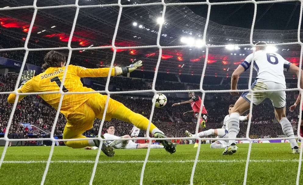 Solo Mukiele, all'89° ha infranto il record dell'Inter e di Sommer di terminare tutte le sei sfide di Champions League di questa stagione senza subire reti.