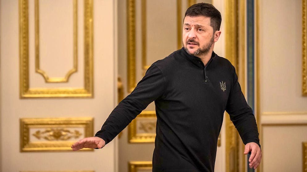 The Ukrainian President Volodymyr Selenskyj. Photo: Michael Kappeler/dpa