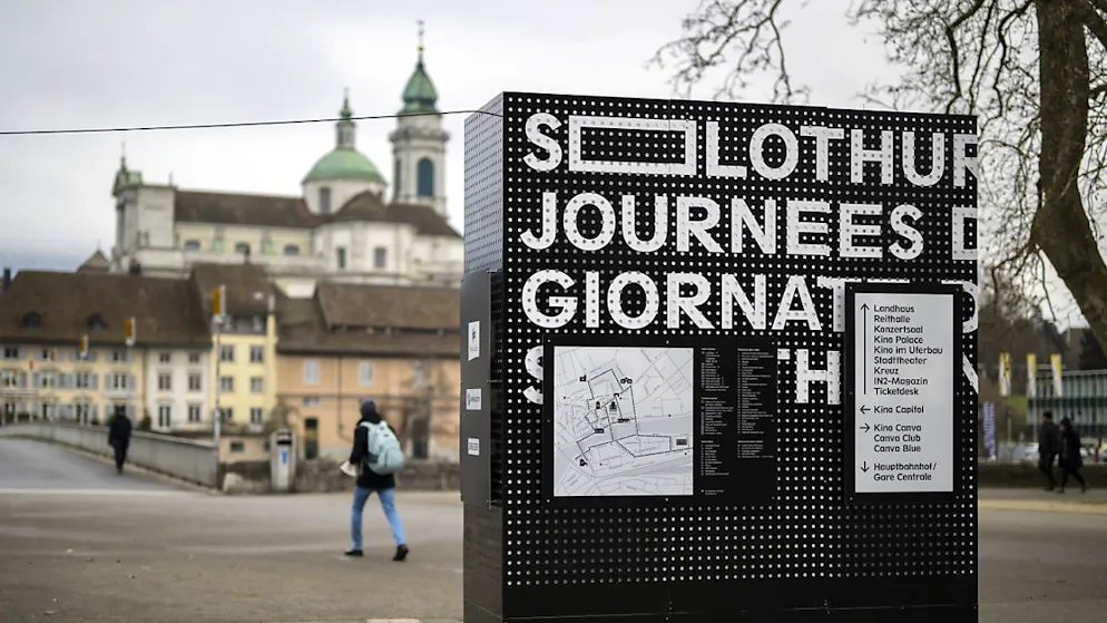 Annunciato oggi a Berna il programma della 60esima edizione delle Giornate di Soletta che si terranno dal 22 al 29 gennaio 2025 (foto d'archivio).
