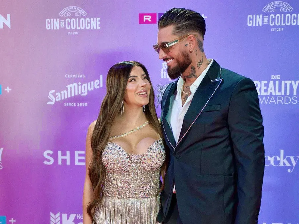 Leyla Lahouar and Mike Heiter