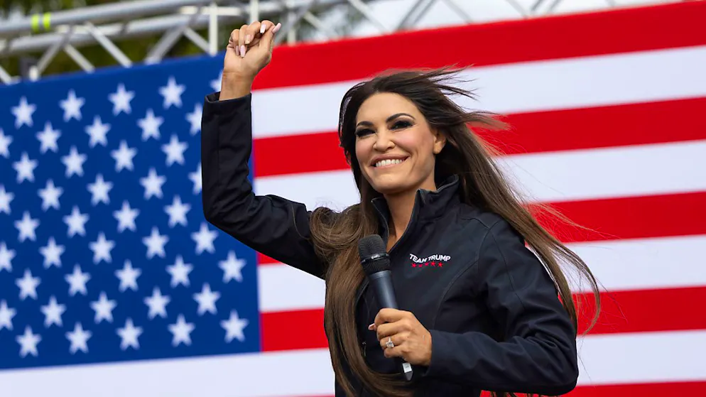 Kimberly Guilfoyle, fidanzata del figlio maggiore di Donald Trump.