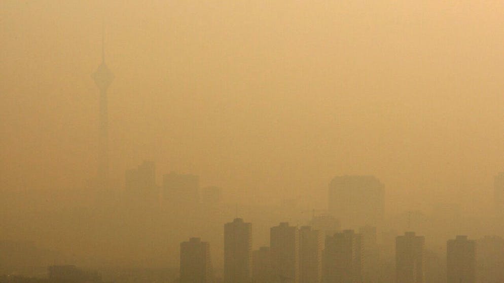 L'inquinamento è particolarmente elevato a Teheran e altre città iraniane (foto d'archivio).