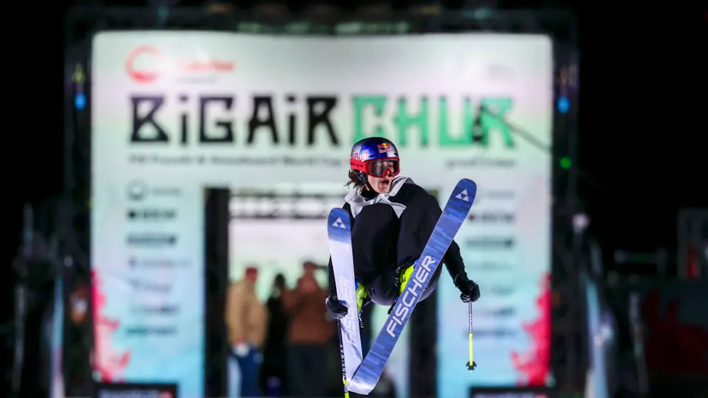 Mathilde Gremaud verzückt die Freestyle-Fans am Big Air Chur 2024
