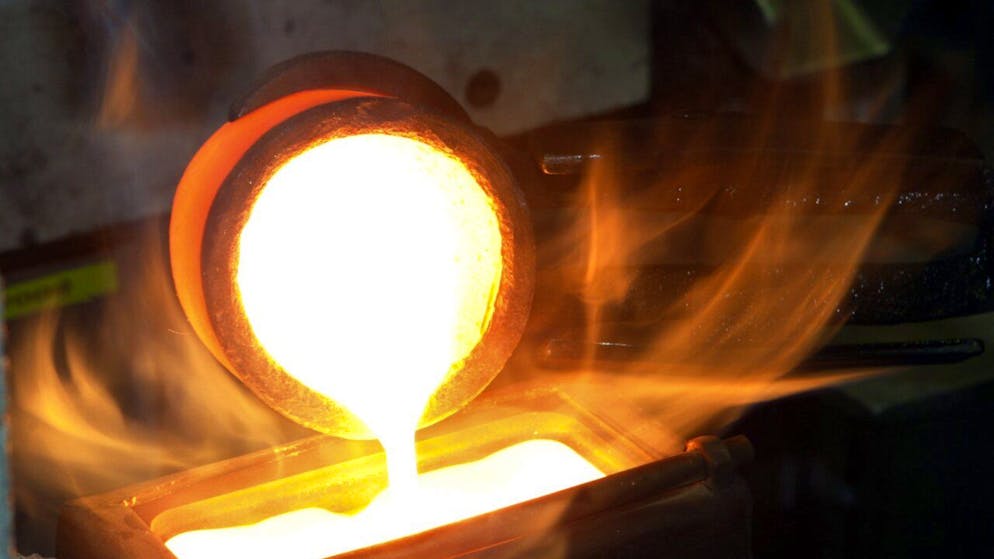 La lavorazione dell'oro richiede elevata qualità.