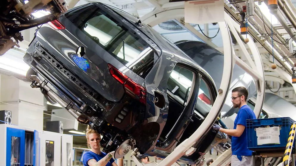 La Golf è uno dei modelli di punta del costruttore tedesco.