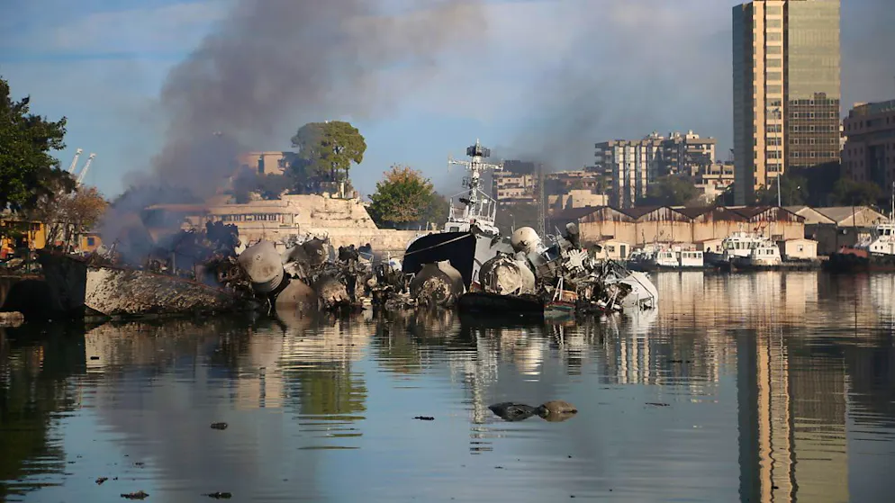 Israël avait déjà bombardé le port de Lattaquié ces derniers jours (archives).