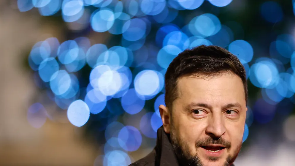 "Il ne peut y avoir de discussions sur la guerre que la Russie mène contre l'Ukraine, sans l'Ukraine", a répété le président ukrainien.