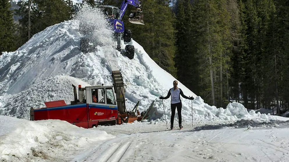 Davos feiert 50 Jahre Langlauf-Wettkämpfe - Gallery. Ohne die innovative Idee des Snowfarmings würde es Davos Nordic heute vielleicht nicht mehr geben