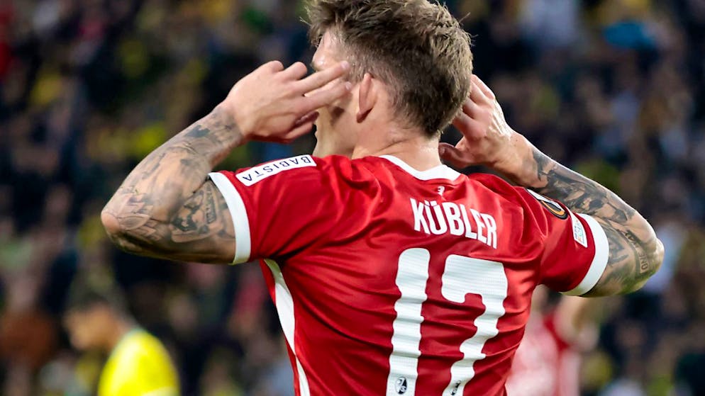 Lukas Kübler bringt Freiburg mit zwei Corner-Toren auf die Siegerstrasse