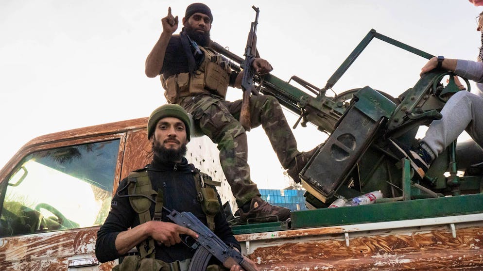 Aufständische in Damaskus. (10. Dezember 2024) 