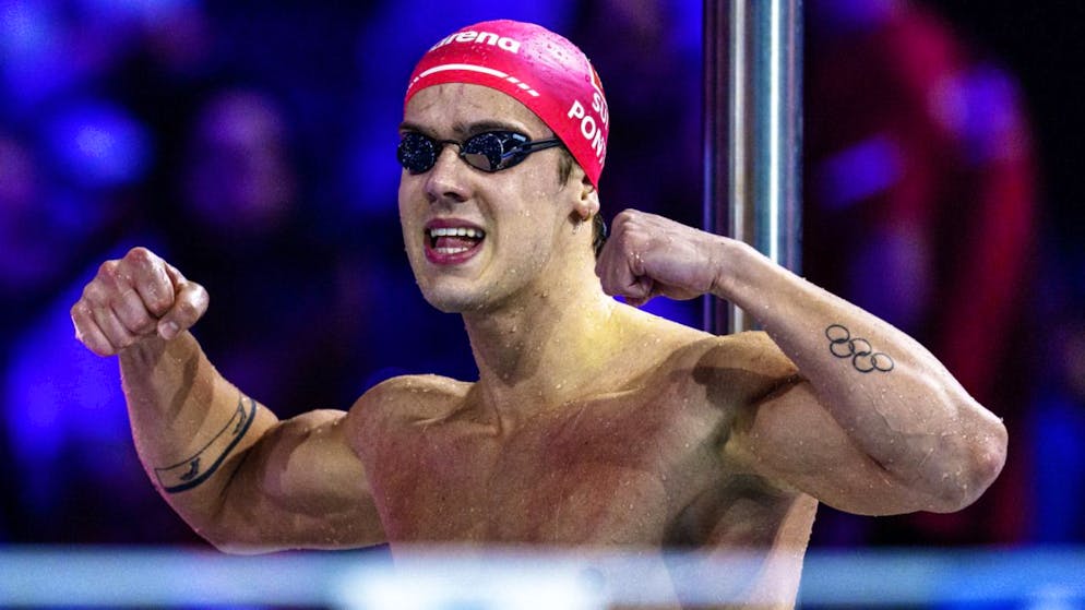Noè Ponti – der neue Schweizer Überschwimmer - Gallery. Mit dem neuen Schweizer Rekord von 50,33 Sekunden verbesserte sich Ponti auf Platz 4 der Ewigen Rangliste über 100 m Lagen