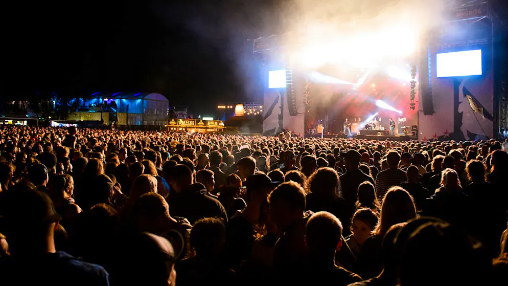 Rund 100'000 Besucherinnen und Besucher verzeichnet das Openair Gampel im Jahr. In der Ausgabe 2025 haben diese Gelegenheit, die kultige Hip-Hop-Gruppe Die Fantastischen Vier live zu erleben. (Archivbild)