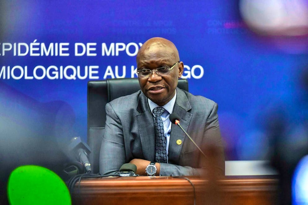 The Congolese Minister of Health Roger Kamba. (archive picture)