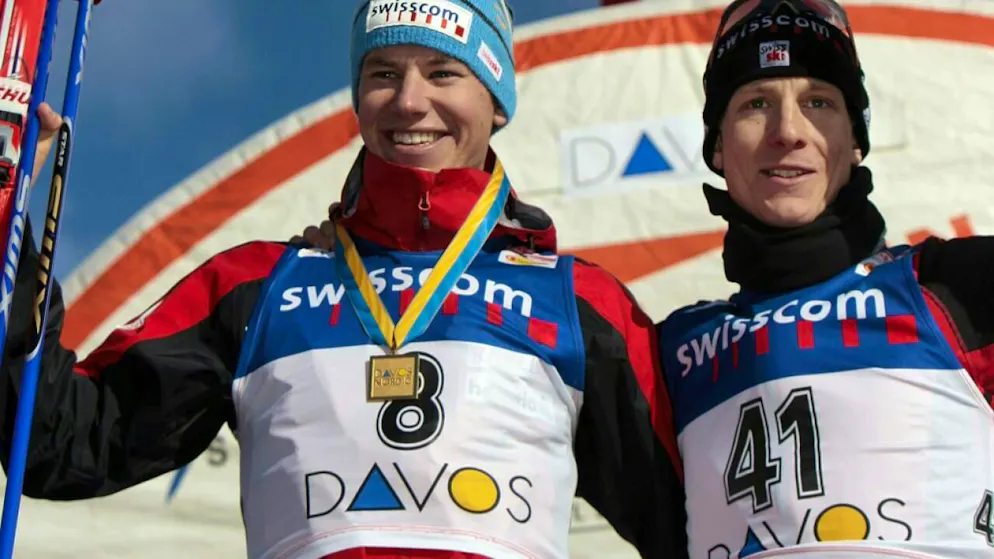 Davos feiert 50 Jahre Langlauf-Wettkämpfe - Gallery. Bislang einziger männlicher Schweizer Sieger in Davos: Toni Livers (links) feierte im Februar 2007 über 15 km Skating seinen einzigen Sieg im Weltcup