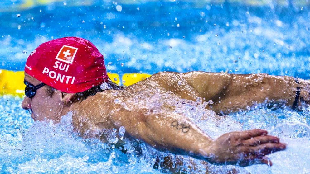 Noè Ponti - the new Swiss superswimmer - Gallery. A third medal beckons in the 100 m dolphin on Saturday