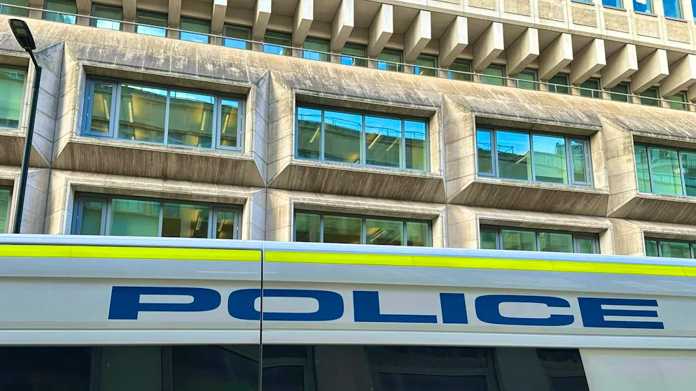 Police found the child's body in a locked bathroom.