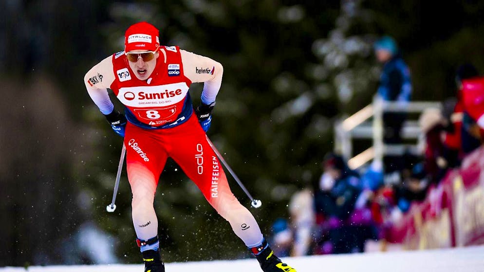 Fast on the way: Janik Riebli ensured a good starting position for Switzerland in the prologue.