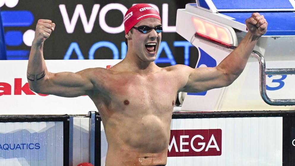 Noè Ponti ist an der Kurzbahn-WM in Budapest nicht zu stoppen