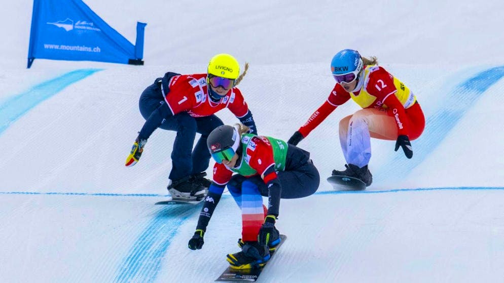 The Swiss are not yet among the dominators in snowboard cross this season