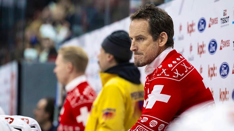 The face of national team coach Patrick Fischer speaks volumes