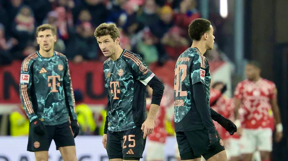 Thomas Müller and Co. with hanging heads: they surprisingly lose in Mainz