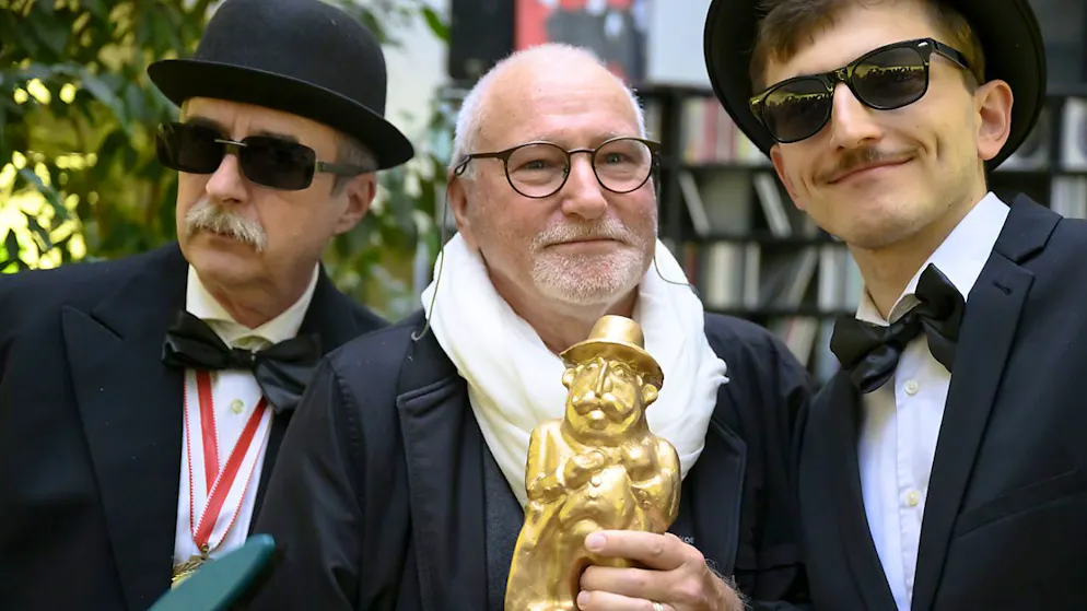 Patrick Herrmann a remporté le Champignac d'or 2024.