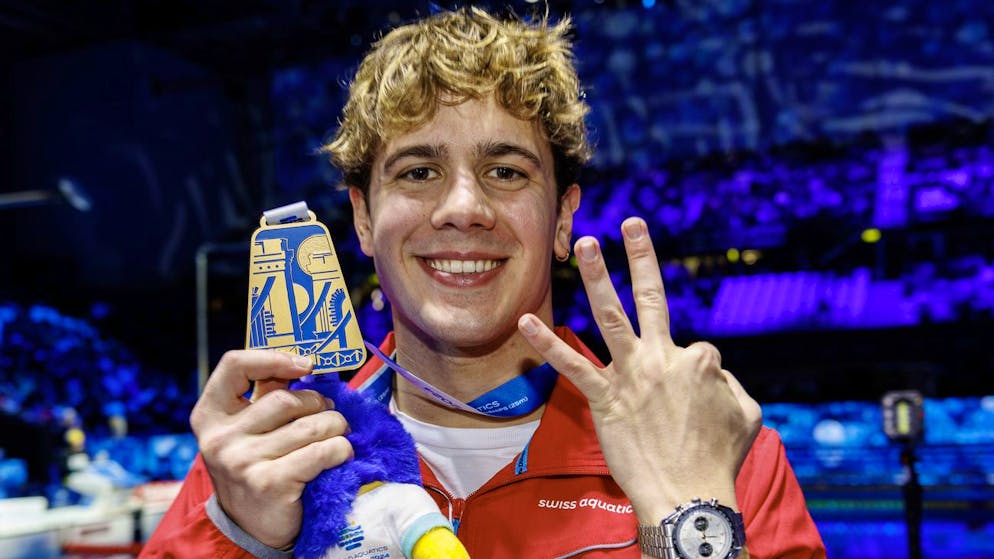 Mondiali di nuoto. Noè Ponti è d'oro anche nei 100 metri delfino: «Ho sentito la stanchezza ma non ho mollato»