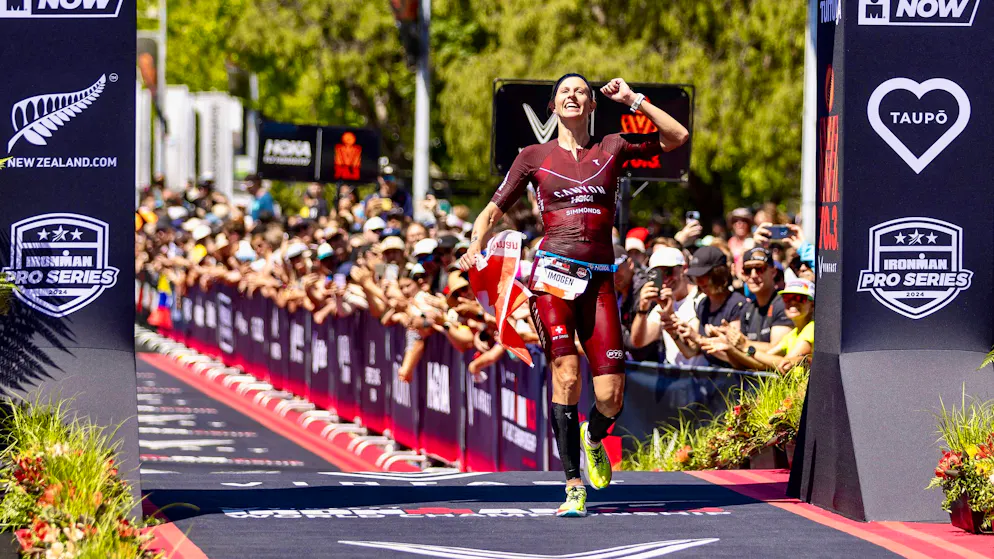 Imogen Simmonds a pris la 4e place aux Mondiaux du semi Ironman.