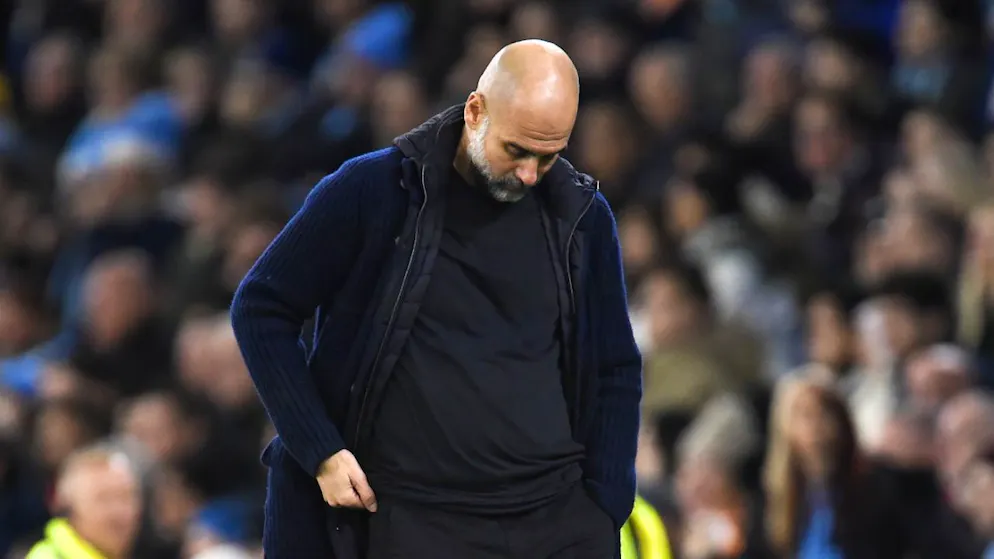 Manchester Citys Coach Pep Guardiola durchlebt die schwierigste Zeit seiner Trainerkarriere