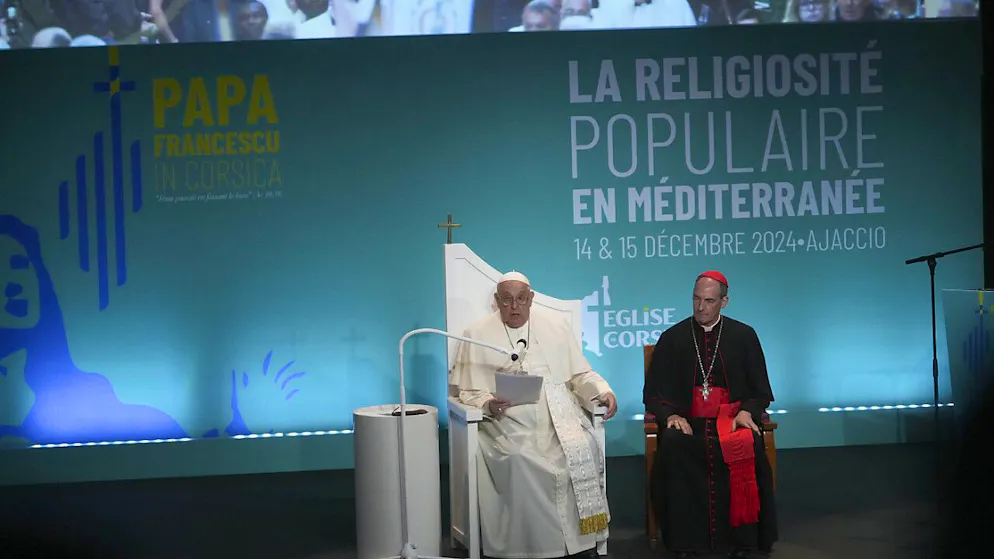 S'exprimant lors d'un congrès sur la piété populaire en Méditerranée, le pape a défendu "un concept de laïcité qui ne soit pas statique et figé, mais évolutif et dynamique".