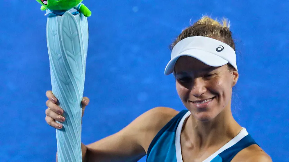 Viktorija Golubic strung together twelve more singles victories to end the season