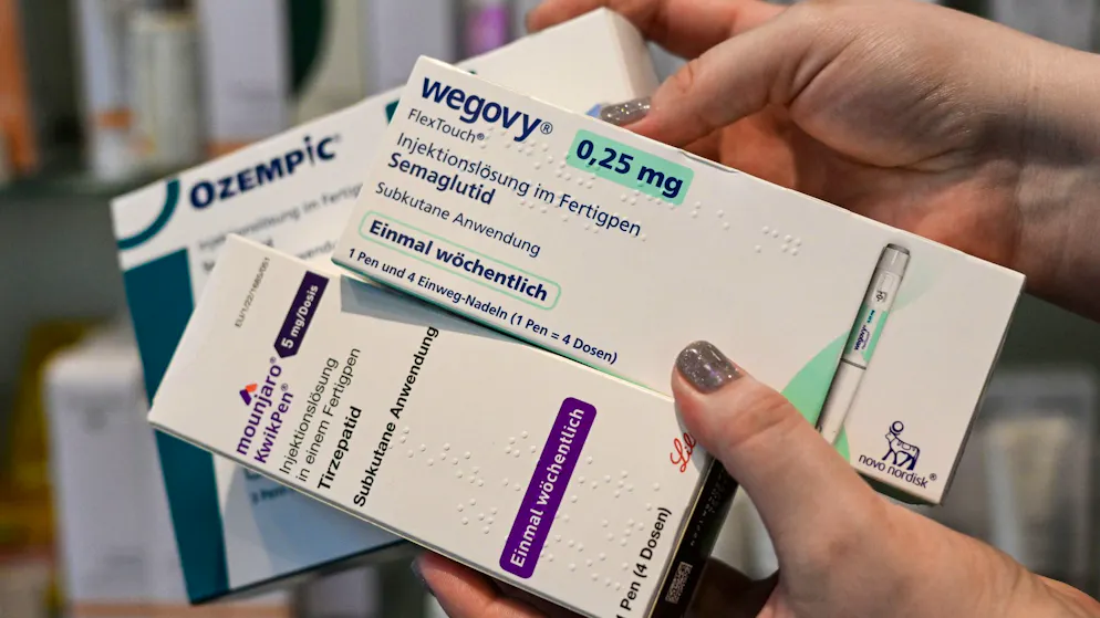 «Wegovy», «Ozempic» und «Mounjaro» heissen Spritzen gegen Übergewicht und zur Behandlung von Typ-2-Diabetes. (Archivbild)