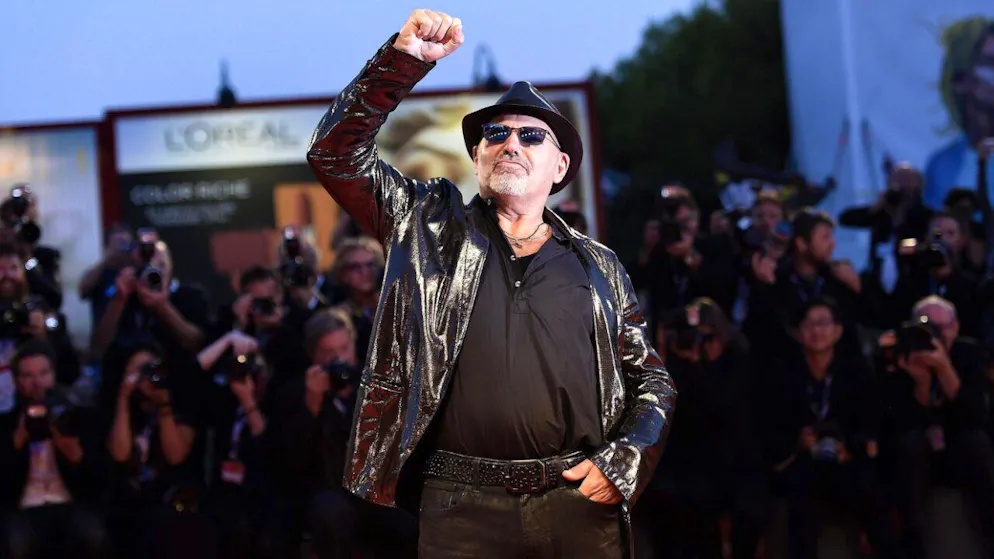 Il cantante italiano Vasco Rossi