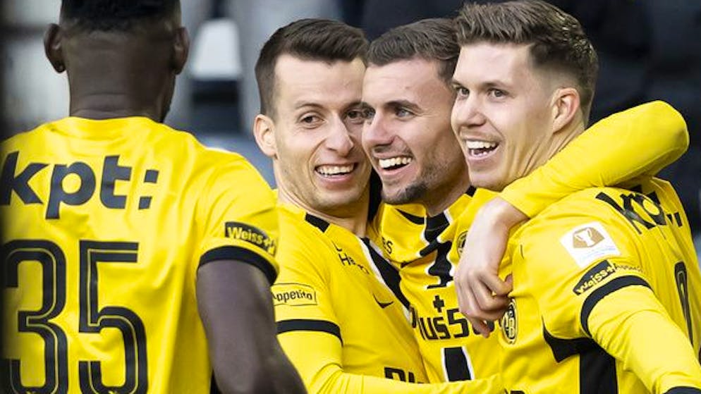 Video highlights. Males shoots YB to victory against Servette with a brace