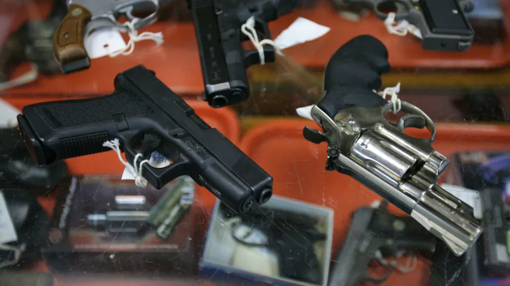 Waffengewalt ist in den USA ein alltägliches Problem. (Archivbild)