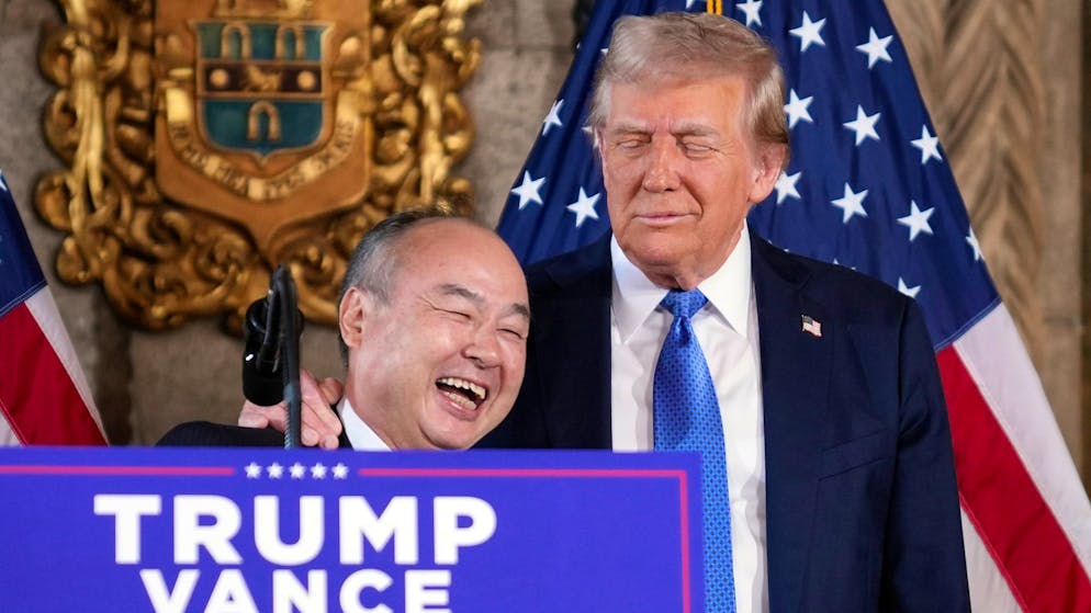 Trump freut sich über eine «historische Investition».