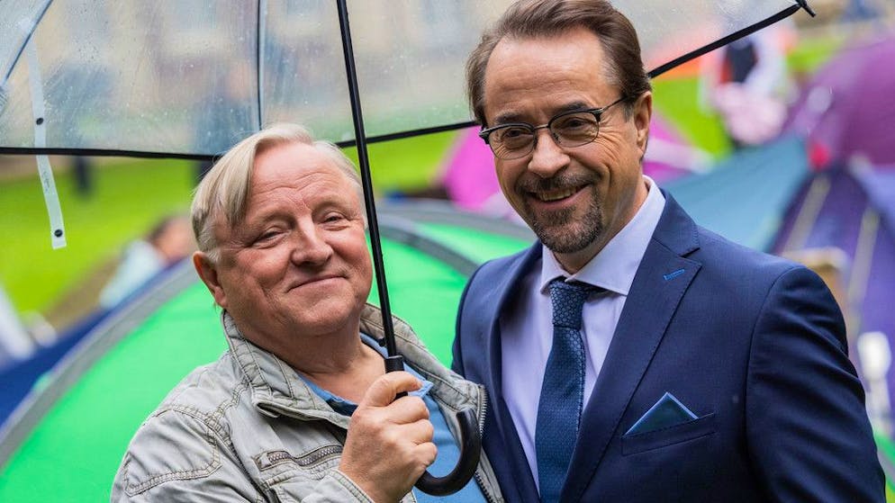 Axel Prahl (links) und Jan Josef Liefers sind seit mehr als 20 Jahren das beliebteste «Tatort»-Ermittler-Duo.