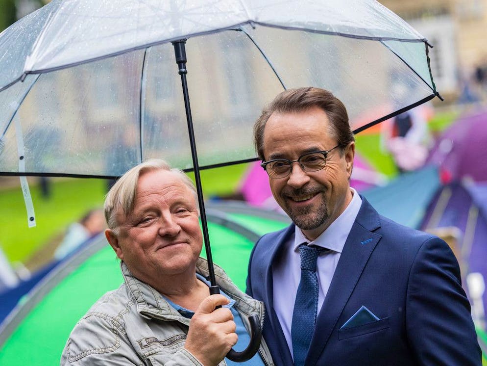 Axel Prahl und Jan Josef Liefers