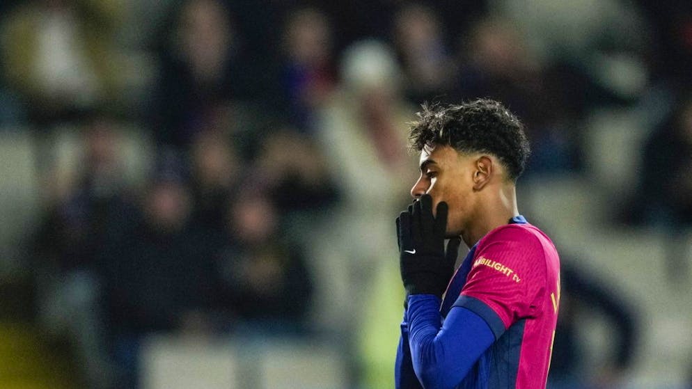 Wird in diesem Jahr nicht mehr auf dem Platz stehen: Europameister und Barça-Jungstar Lamine Yamal