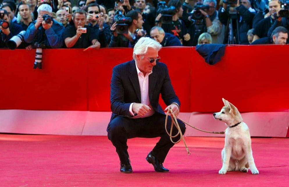 Hachiko. The story of the faithful Hachiko was made into a film starring Richard Gere.