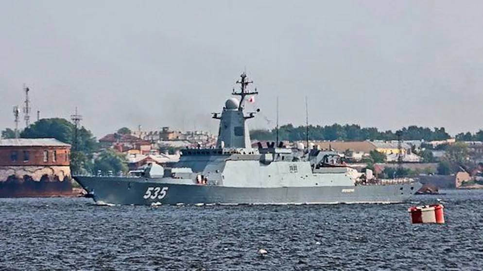 Die russische Korvette Merkury wurde erst im Mai 2023 in Dienst gestellt.